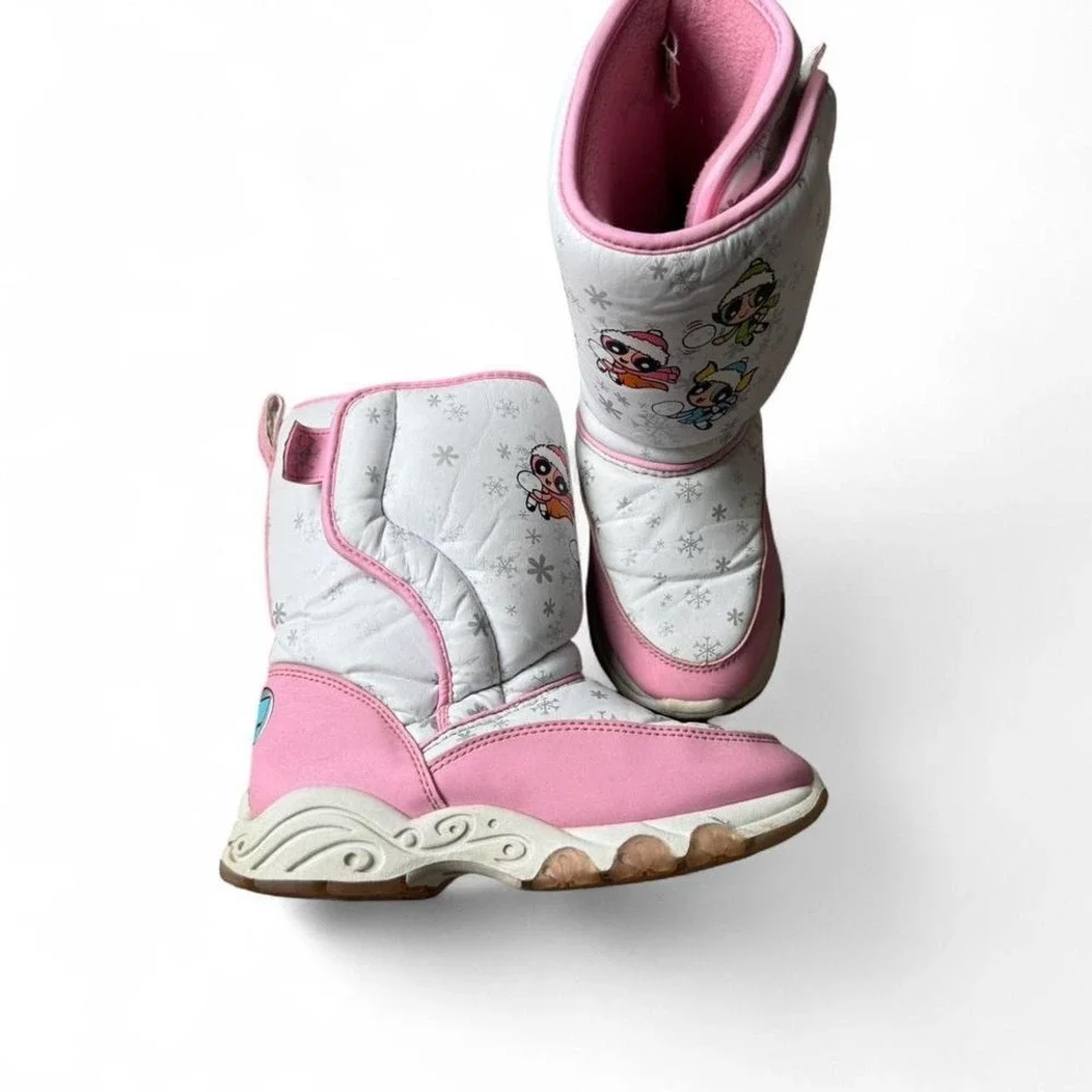 Vintage Powder Puff Girls,‎ Girls Snowboots